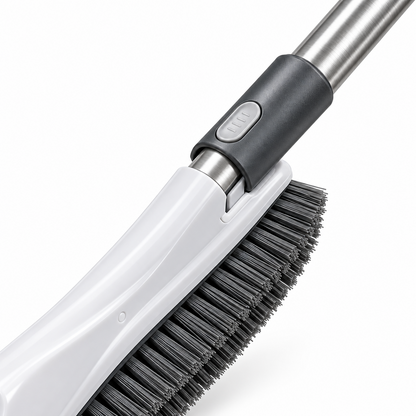Reachex 2-in-1 Telescopic Gap Cleaning Brush — Professional Stainless Steel Extendable Handle with Detachable Hard Bristle Head for Deep Cleaning Grout, Window Tracks, Kitchen Stove Gaps & Bathroom Dead Corners