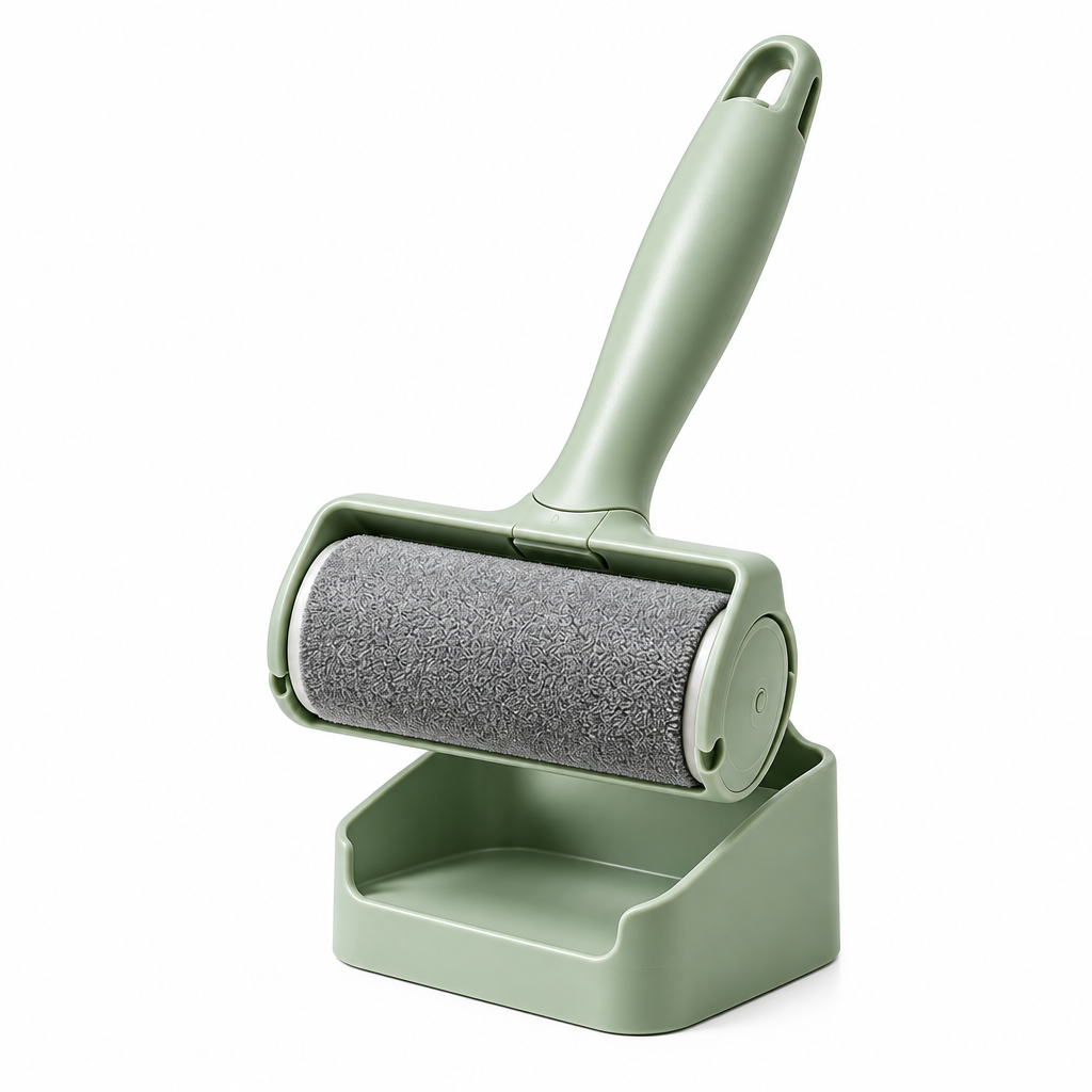 Furless Reusable Pet Hair Roller with Self-Cleaning Dock — Zero Tape, Zero Waste, Infinite Clean for Every Sofa, Sweater & Surface You Share With Your Pet